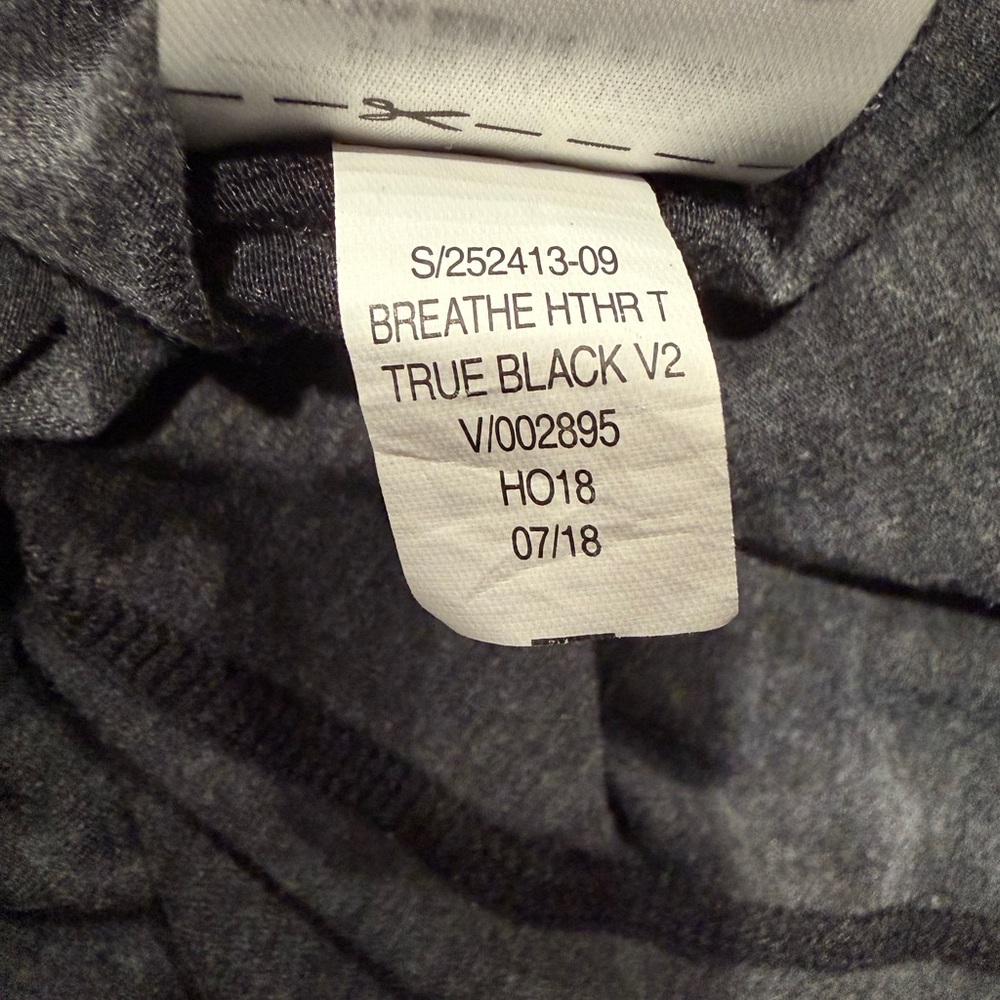 GAP Dark Heather Gray Racerback Tank Top. Hardly Worn - Picture 5 of 6